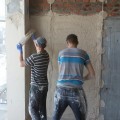 фото как работает штукатурная бригада